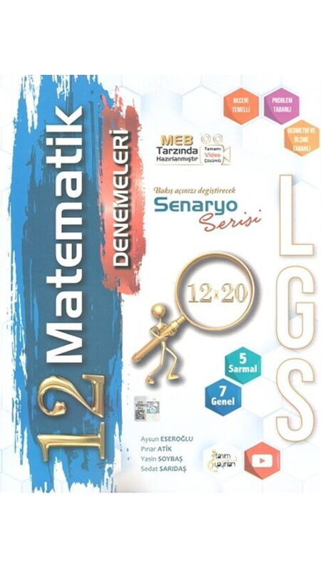 TANIM 8.SINIF DENEME 12*20 MATEMATİK - 2023-24