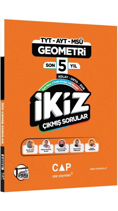 TYT - MSÜ İKİZ ÇIKMIŞ SRLR SON 5 YIL GEOMETRİ -26