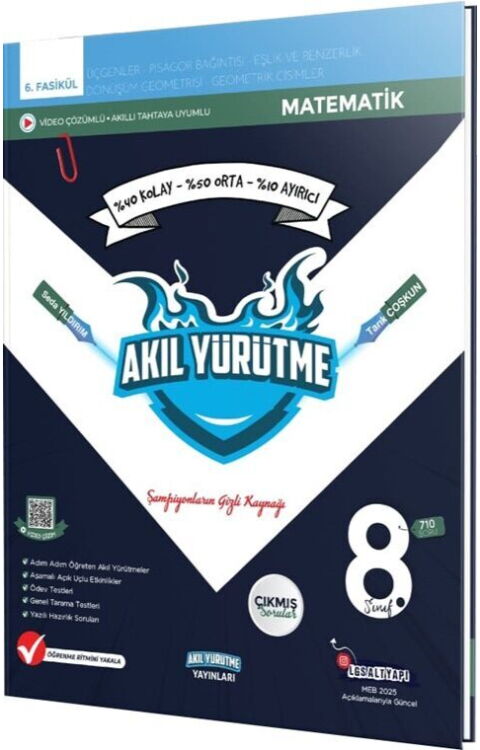 AKIL YRT 8.SINIF MAT 6.FSK ÜÇGEN PİSAGOR - 25-26