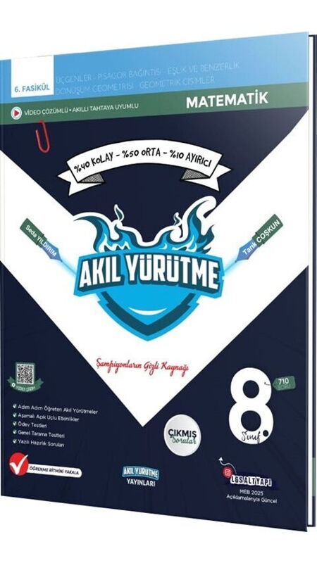 AKIL YRT 8.SINIF MAT 6.FSK ÜÇGEN PİSAGOR - 25-26