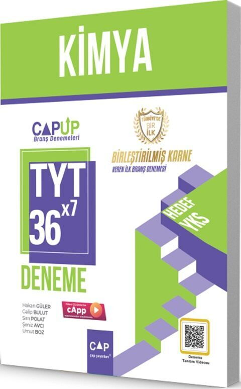 ÇAP UP TYT DENEME KİMYA 36*7 - 2024-25