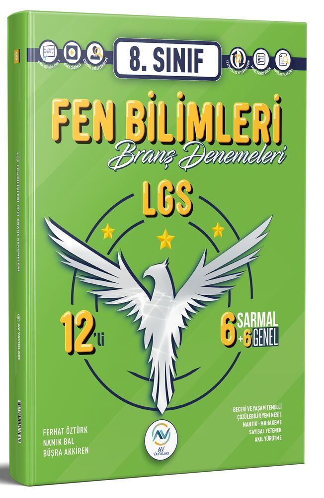 8.SINIF AV LGS DENEME 12 Lİ FEN BİLİMLERİ - 25-26