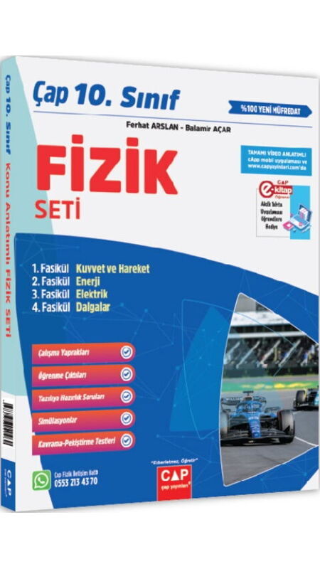 ÇAP 10.SINIF SET FİZİK - 2025-26