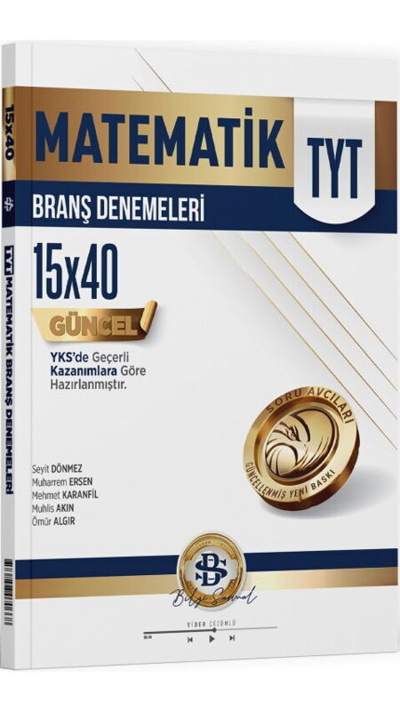 SARMAL TYT DENEME 15 Lİ MATEMATİK - 25-26