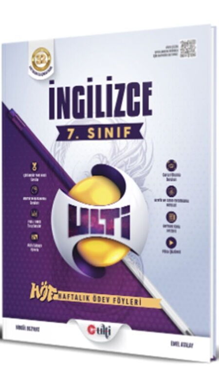 ULTİ 07.SINIF HF.ÖDEV FÖY (HÖF) İNGİLİZCE - 25-26