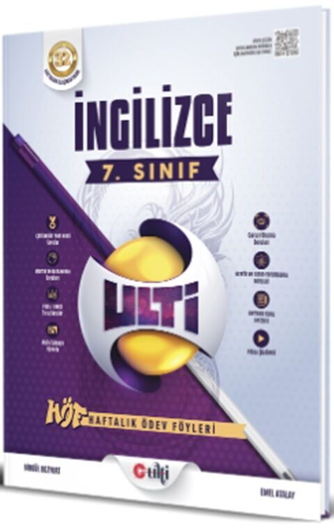 ULTİ 07.SINIF HF.ÖDEV FÖY (HÖF) İNGİLİZCE - 25-26