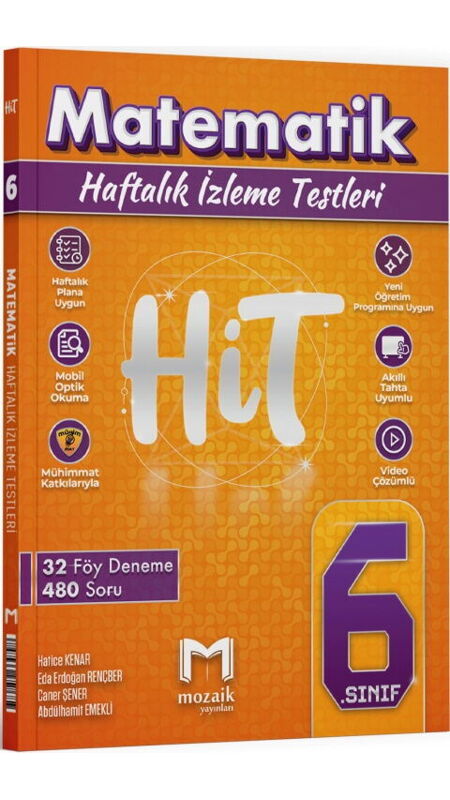 6.SINIF MOZAİK HİT 32 LI DENEME MATEMATİK - 25-26
