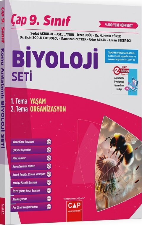 ÇAP 09.SINIF SET BİYOLOJİ - 2025-26