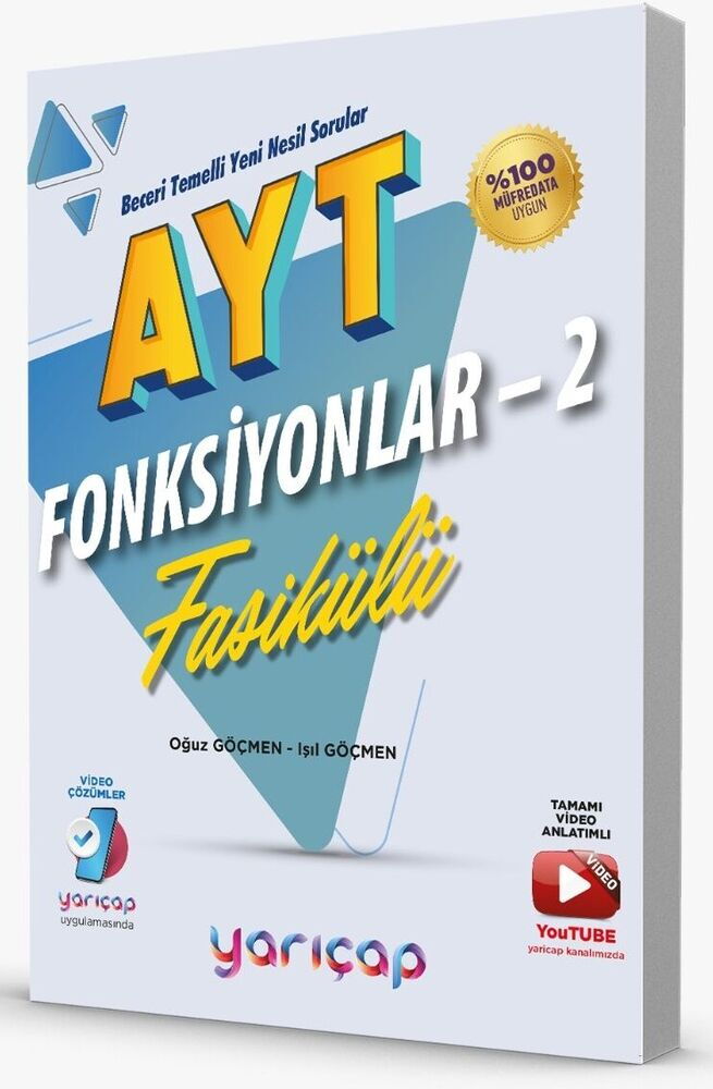YARI ÇAP YKS AYT FASİKÜLLERİ FONKSİYONLAR2 - 24-25