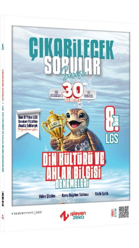İŞLEYEN ZEKA 8.SINIF ÇIKABİLECEK SRL DİN - 2026