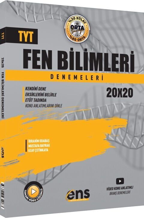 ENS DESTEK TYT DENEME 20 Lİ FEN BİLİMLERİ - 24-25