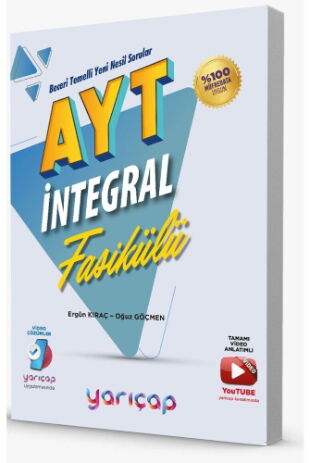 YARI ÇAP YKS AYT FASİKÜLLERİ İNTEGRAL - 2024-25