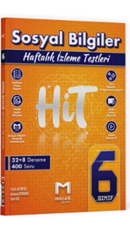 6.SINIF MOZAİK HİT 40 LI DENEME SOSYAL - 2025-26