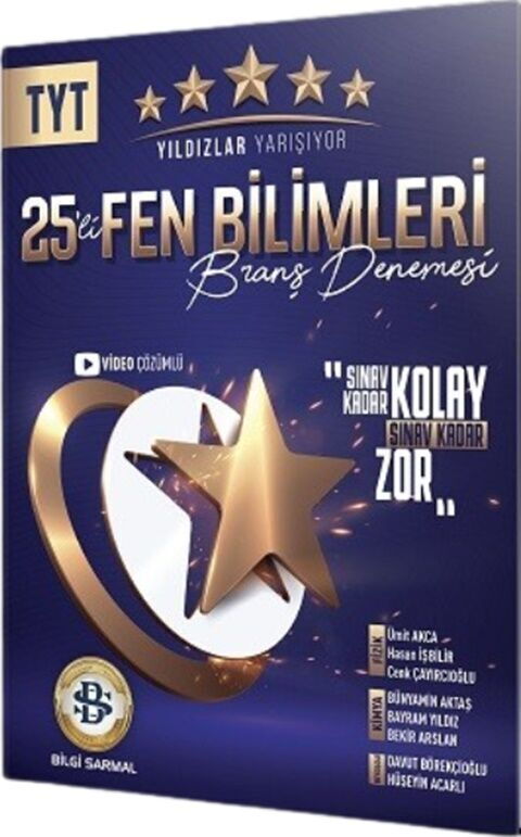 *YILDIZLAR YARŞ.TYT DNM 25Lİ FEN BİLİMLER - 25-26