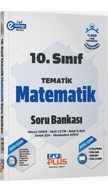 ÇAP 10.SINIF S.B. TEMATİK MATEMATİK - 2025-26