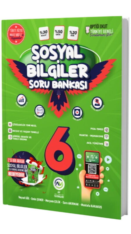 6.SINIF AV S.B. BRANŞ DNM HEDİYE SOSYAL B. - 25-26