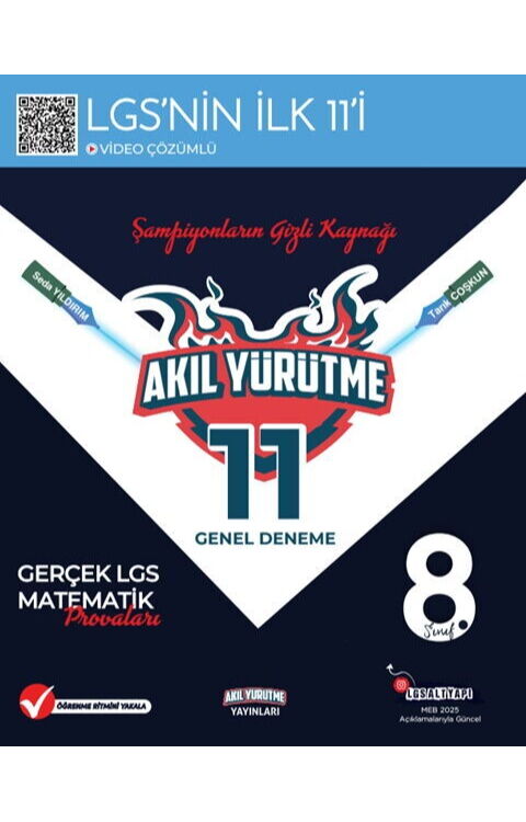 AKIL YRT GERÇEK LGS MATEMATİK PROVALARI - 2025-26