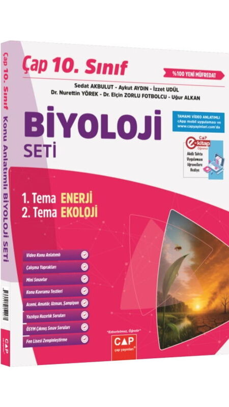 ÇAP 10.SINIF SET BİYOLOJİ - 2025-26