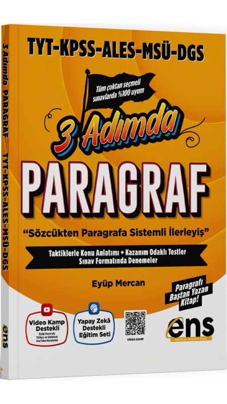 ENS DESTEK TYT 3 ADIMDA KÖS PARAGRAF - 2025-26