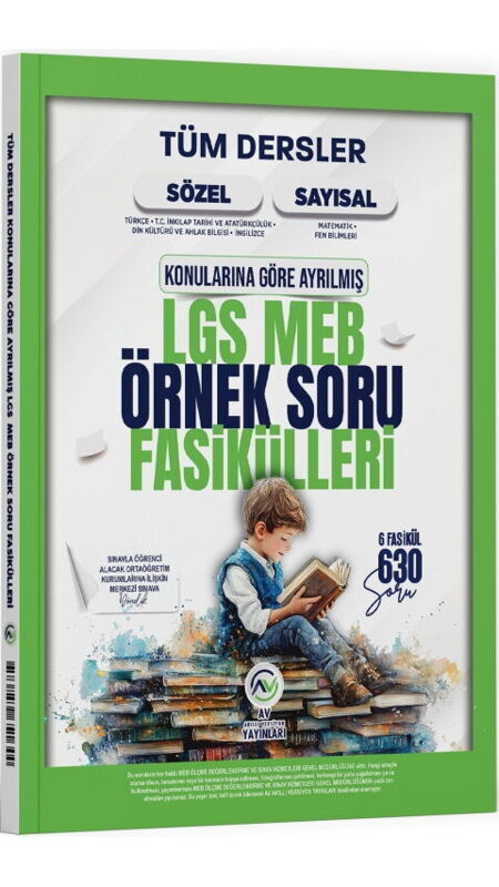 8.SINIF AV LGS MEB ÖRNEK SORU SENARYO TDERS - 2026