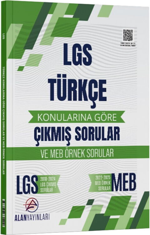 ALAN LGS ÇIKMIŞ SORULAR TÜRKÇE - 2025