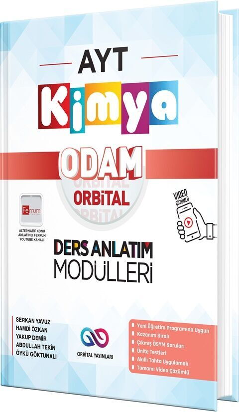 ORBİTAL YKS AYT ODAM DERS AN.MOD. KİMYA - 2025-26