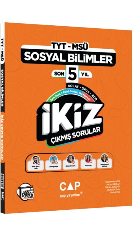 TYT - MSÜ İKİZ ÇIKMIŞ SRLR SON 5 YIL SOSYAL BL- 26
