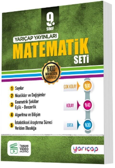 YARI ÇAP 09.SINIF SET MATEMATİK - 2025-26