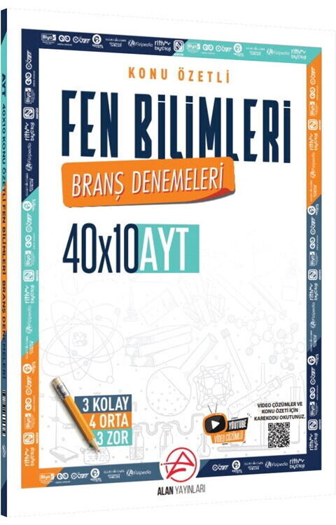 ALAN AYT KONU ÖZETLİ DENEME FEN BİLİMLERİ - 2025