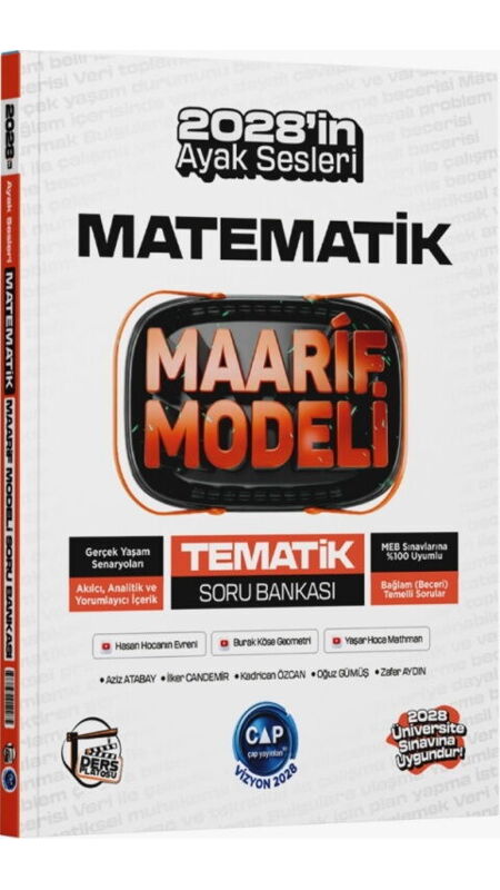 ÇAP ÜNİHAZ. MAARİF TEMATİK S.B. MATEMATİK - 2026