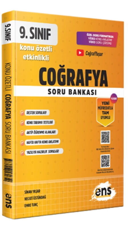 ENS 09.SINIF ETKİNLİKLİ KÖS COĞRAFYA - 2025-26