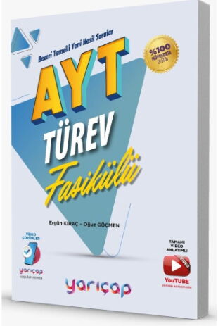 YARI ÇAP YKS AYT FASİKÜLLERİ TÜREV - 24-25