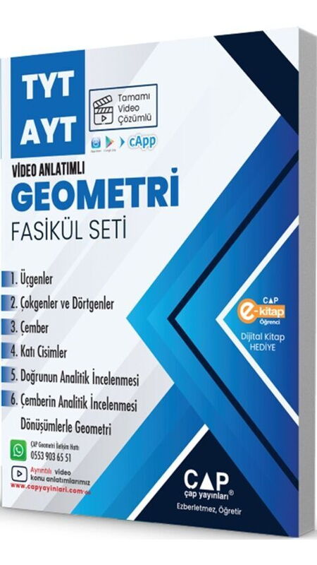 ÇAP YKS TYT AYT SET GEOMETRİ - 2025-26