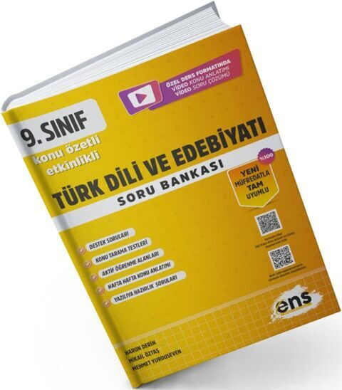 *ENS 09.SINIF ETKİNLİKLİ KÖS EDEBİYAT - 2024-25