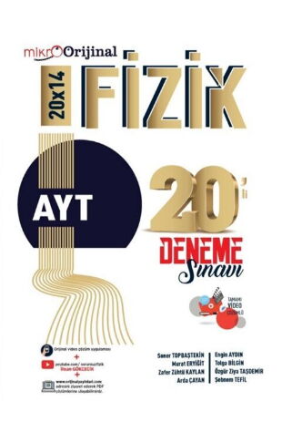 MİKRO ORİJİNAL YKS AYT DENEME 20Lİ FİZİK - 24-25