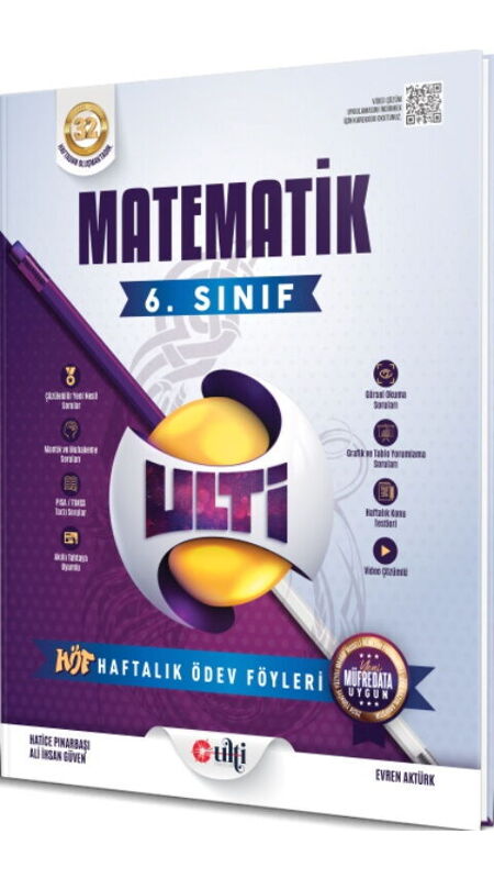 ULTİ 06.SINIF HF.ÖDEV FÖY (HÖF) MATEMATİK - 25-26