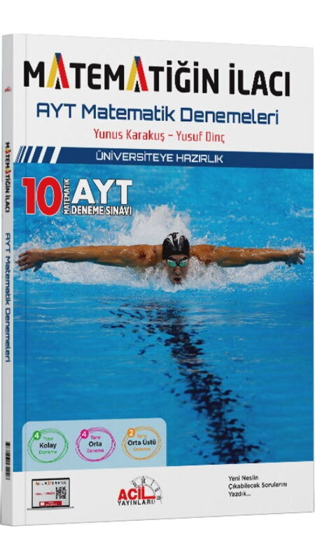 ACİL YKS AYT DENEME 10LU MATEMATİĞİN İLACI - 25-26
