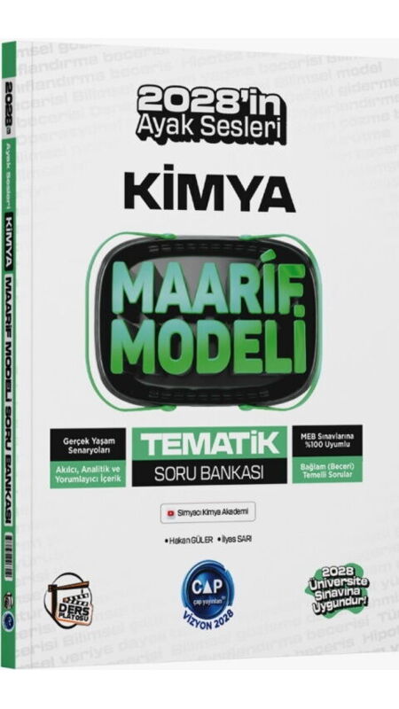 ÇAP ÜNİHAZ. MAARİF TEMATİK S.B. KİMYA - 2026