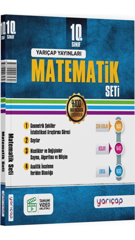 YARI ÇAP 10.SINIF SET MATEMATİK - 2025-26