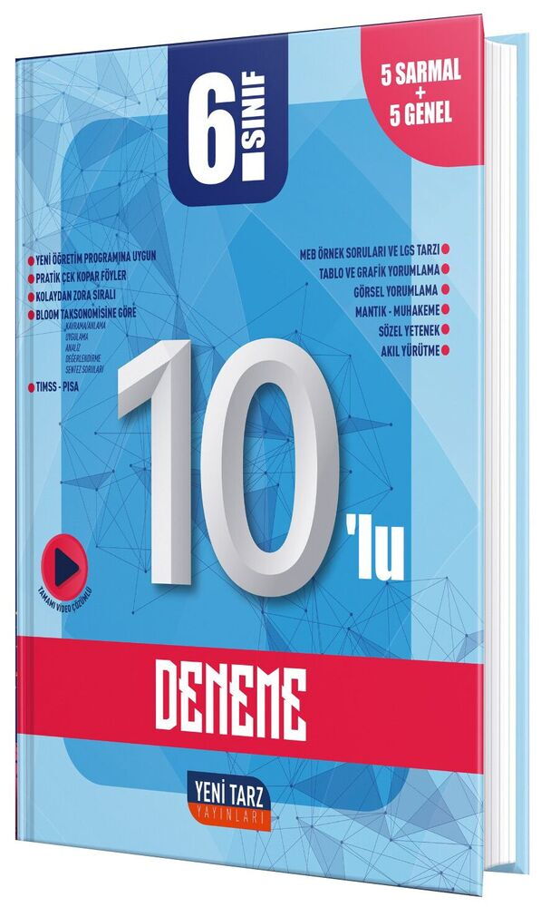 6.SINIF YENİ TARZ DENEME 10 LU - 2024-25