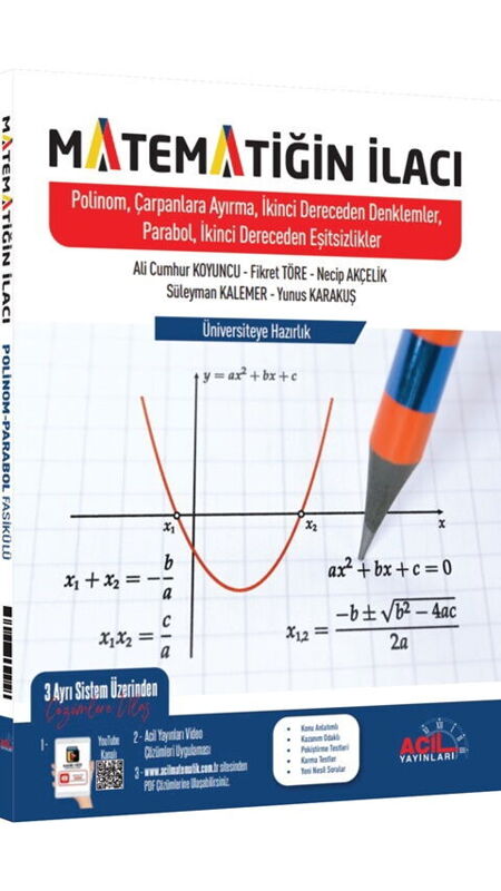 ACİL MATEMATİĞİN İLACI POLİNOM PARABOL - 25-26
