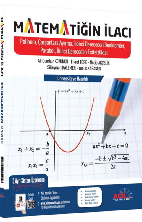 ACİL MATEMATİĞİN İLACI POLİNOM PARABOL - 25-26