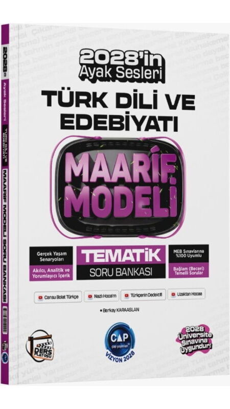ÇAP ÜNİHAZ. MAARİF TEMATİK S.B. EDEBİYAT - 2026
