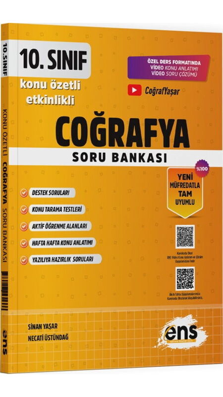 ENS 10.SINIF ETKİNLİKLİ KÖS COĞRAFYA - 2025-26