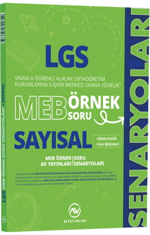 8.SINIF AV LGS MEB ÖRNEK SORU SENARYO SAYISAL - 25
