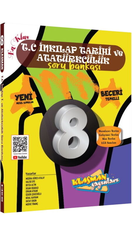 KLASMAN 08.SINIF S.B. İNKILAP TARİHİ - 2025-26