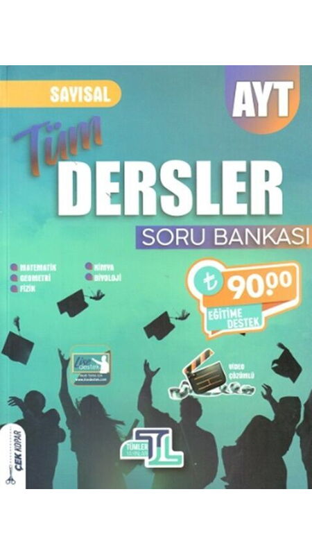 TÜMLER YKS AYT SORU BANKASI SAYISAL - 2024