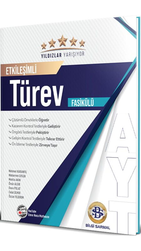 YILDIZLAR YARŞ.YKS AYT FASİKÜL TÜREV - 25-26