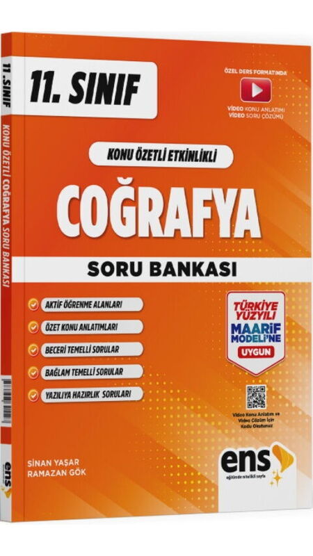 ENS 11.SINIF MAARİF KÖS COĞRAFYA - 2026-27