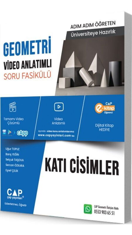ÜNİV. HAZ GEOMETRİ KA-SB KATI CİSİMLER - 2025-26